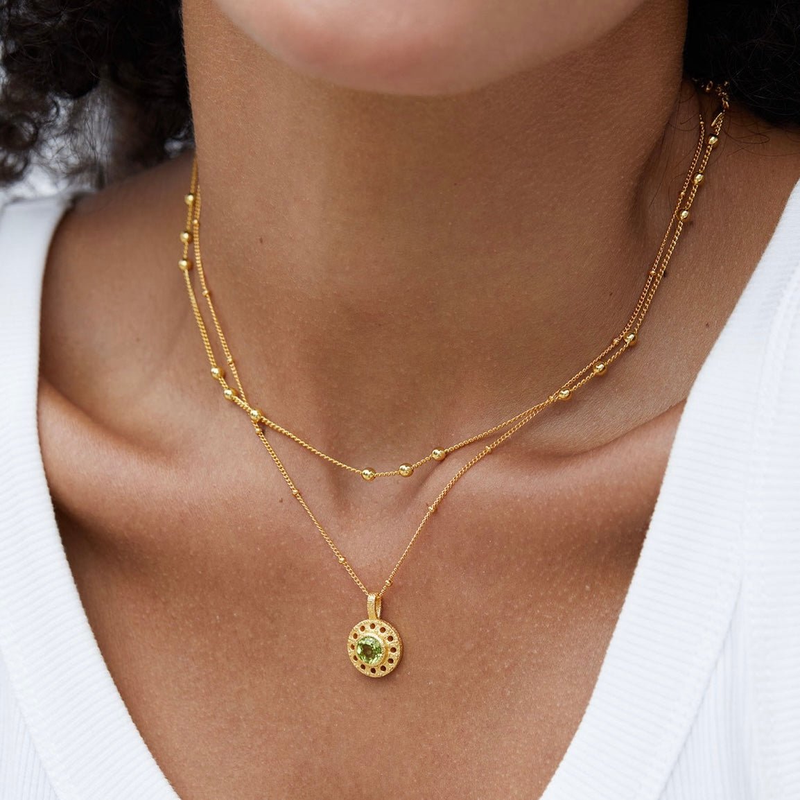 Éclat Vert Necklace