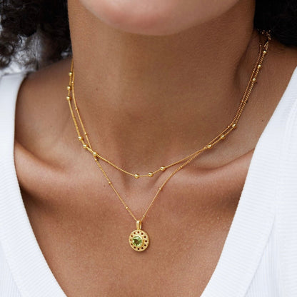 Éclat Vert Necklace