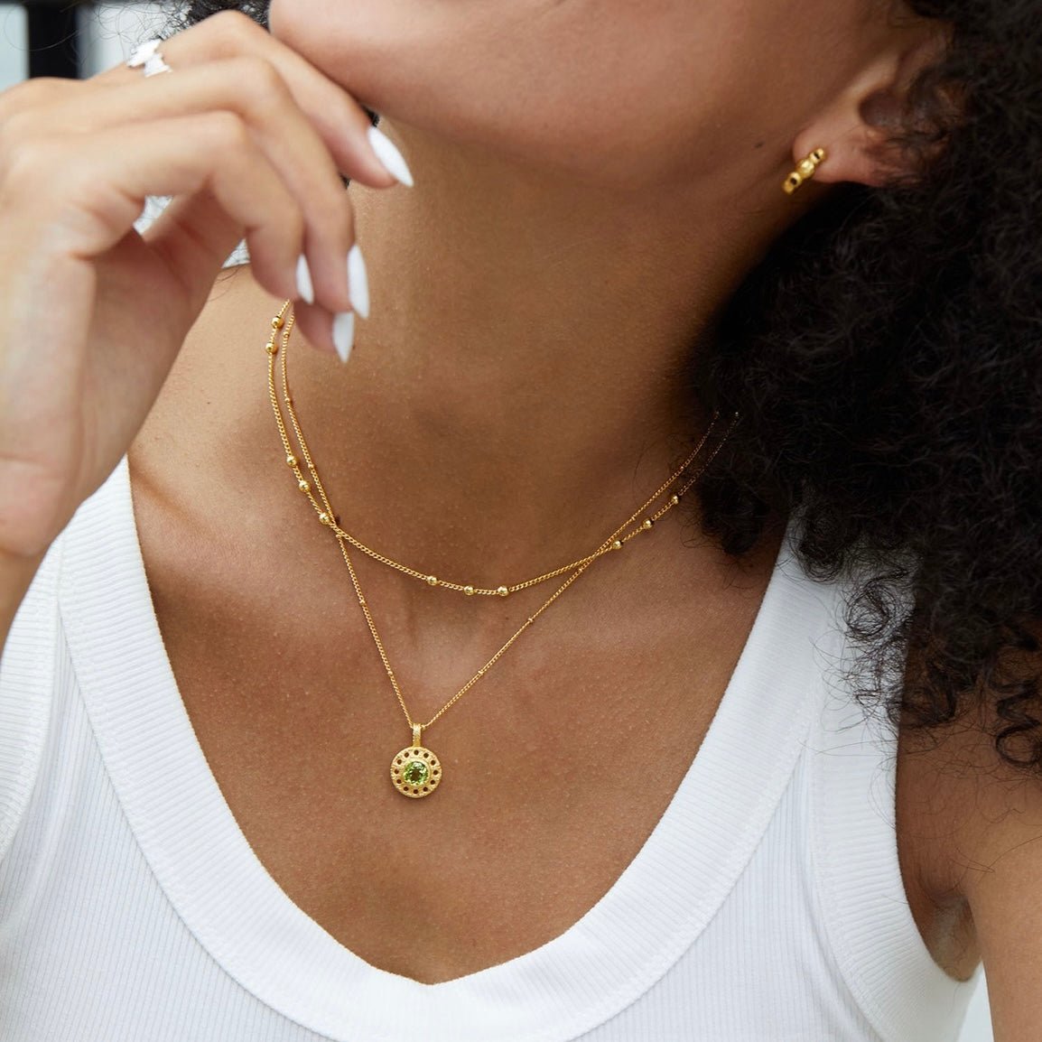 Éclat Vert Necklace