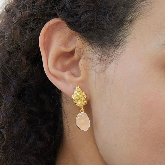 Eros Rose Earrings