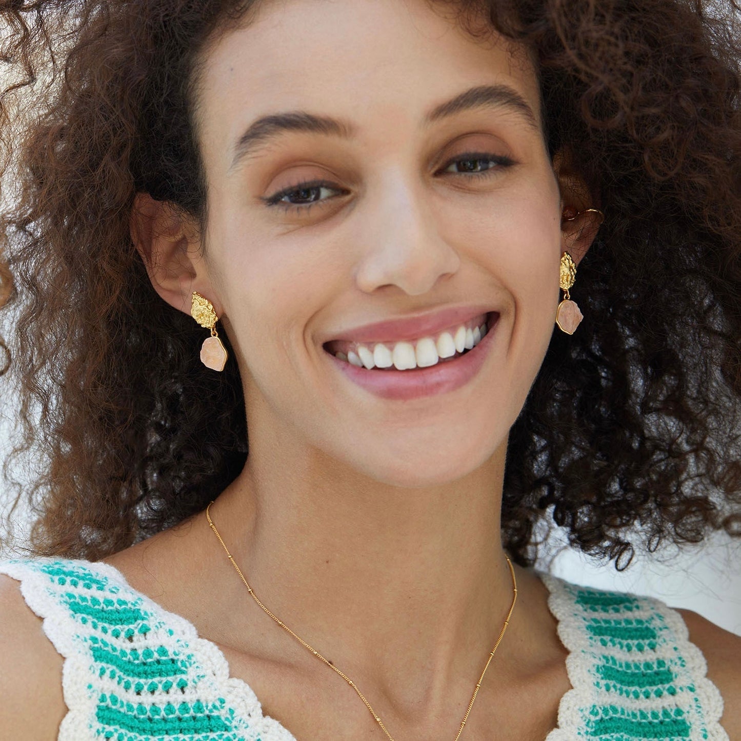 Eros Rose Earrings