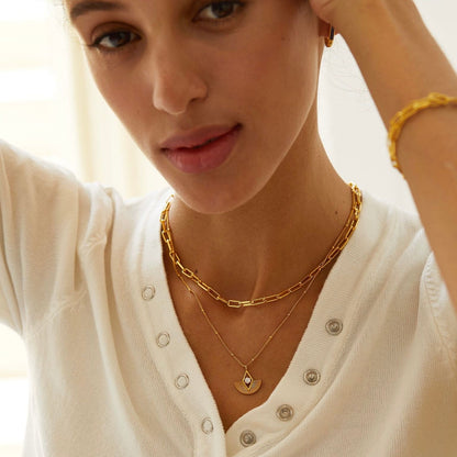 Éventail d’Or Necklace