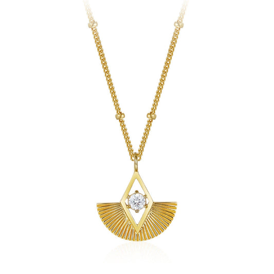 Éventail d’Or Necklace