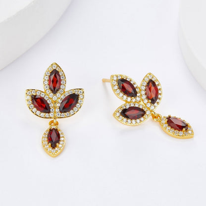 Fleur de Feu Earrings