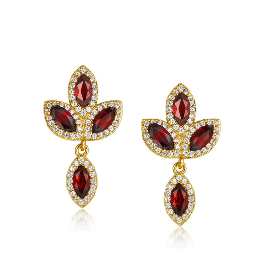 Fleur de Feu Earrings