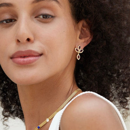 Fleur de Feu Earrings