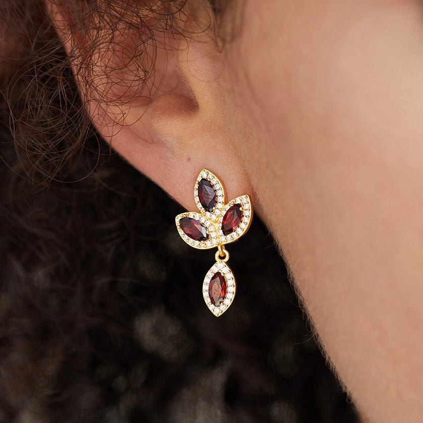 Fleur de Feu Earrings