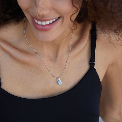 Frozen Dewdrop Necklace