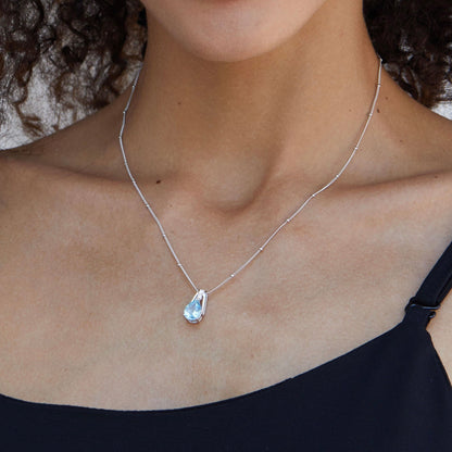 Frozen Dewdrop Necklace