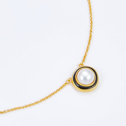 Halo Noir Necklace