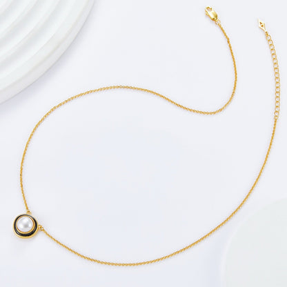 Halo Noir Necklace