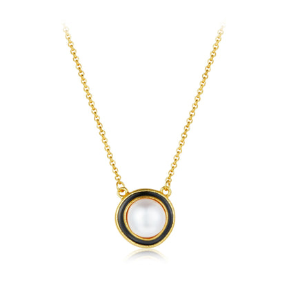 Halo Noir Necklace