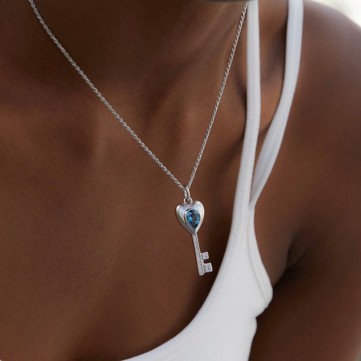 Heartkey Necklace