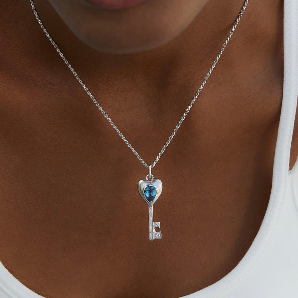 Heartkey Necklace