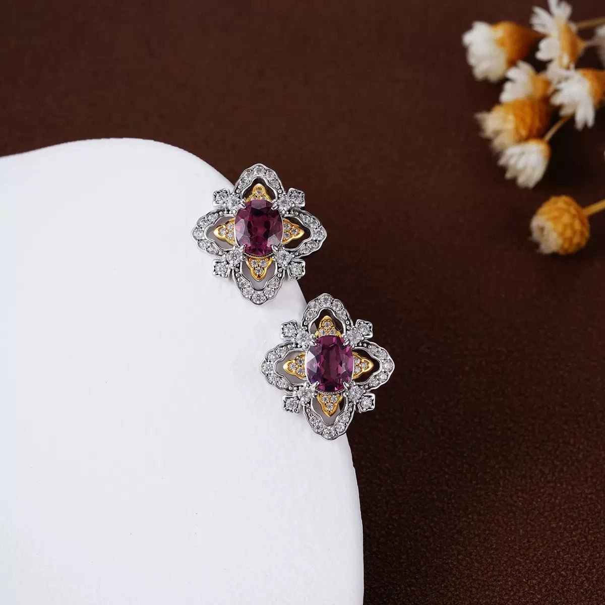 La Rosa di Firenze Earrings