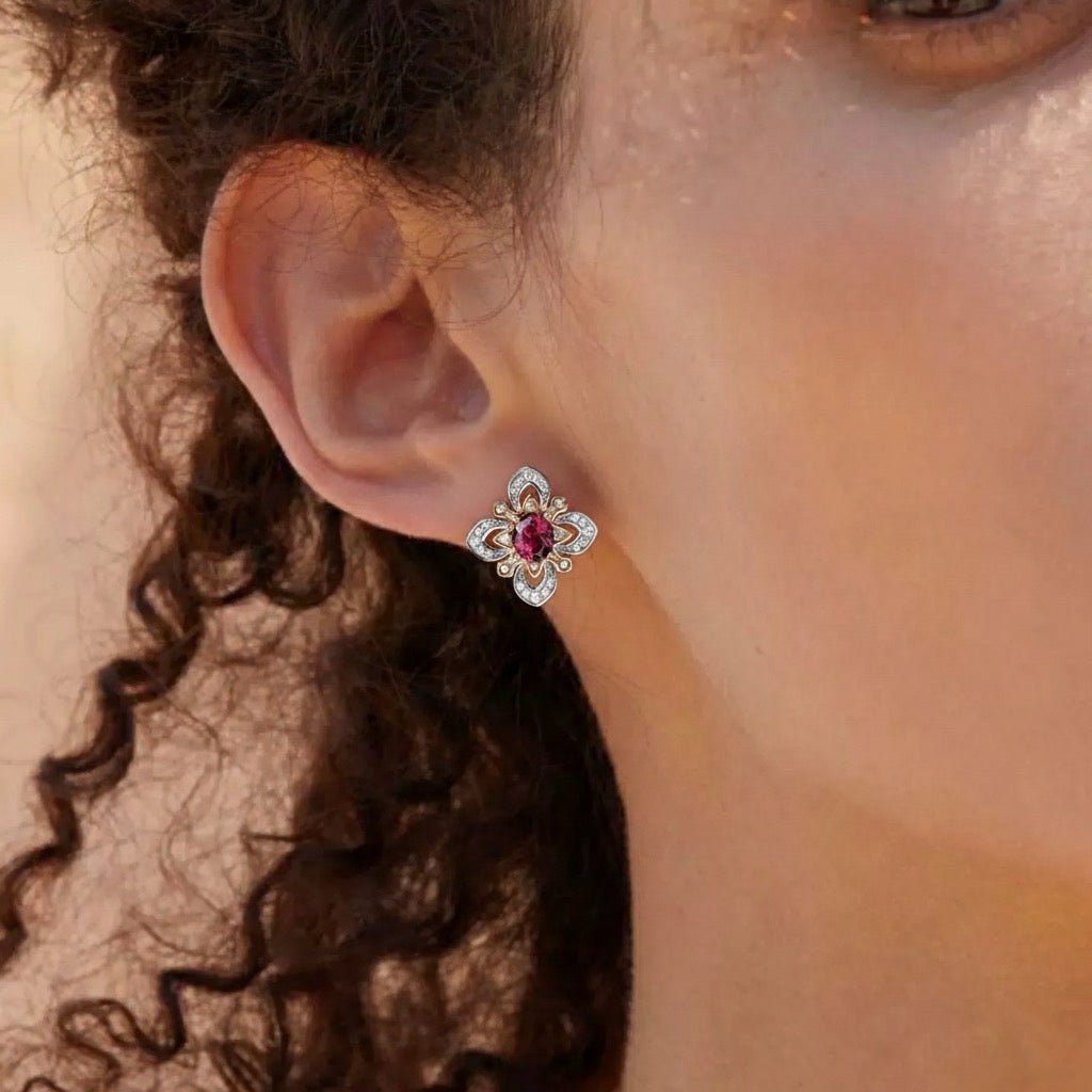 La Rosa di Firenze Earrings