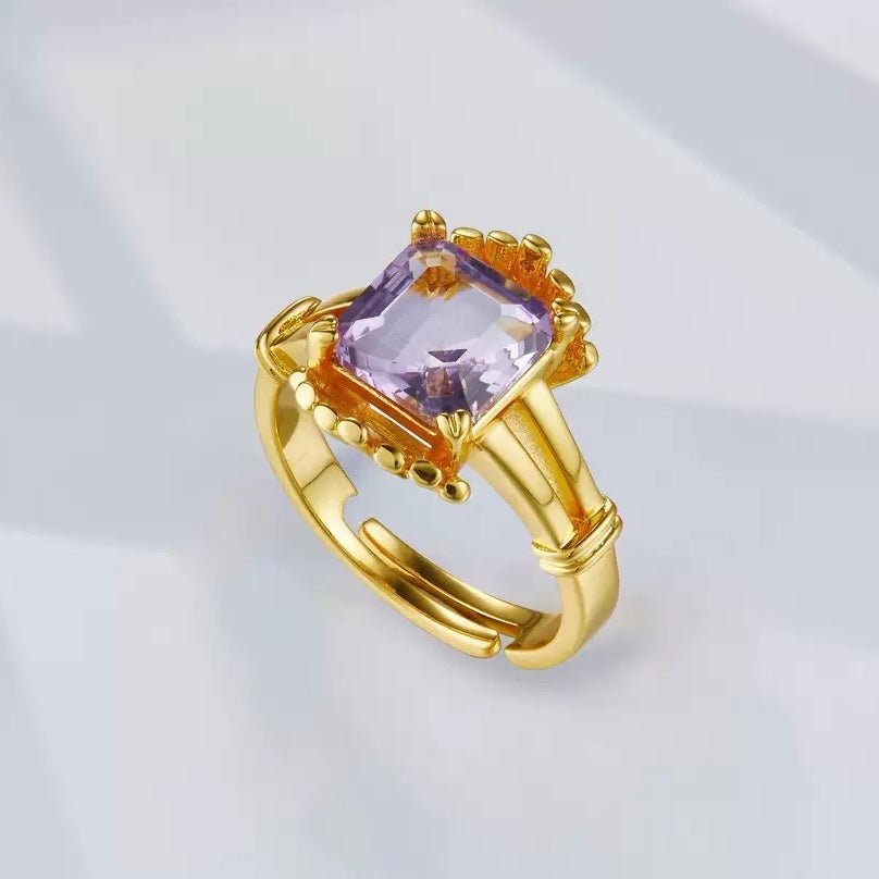 Lilac Crown Ring