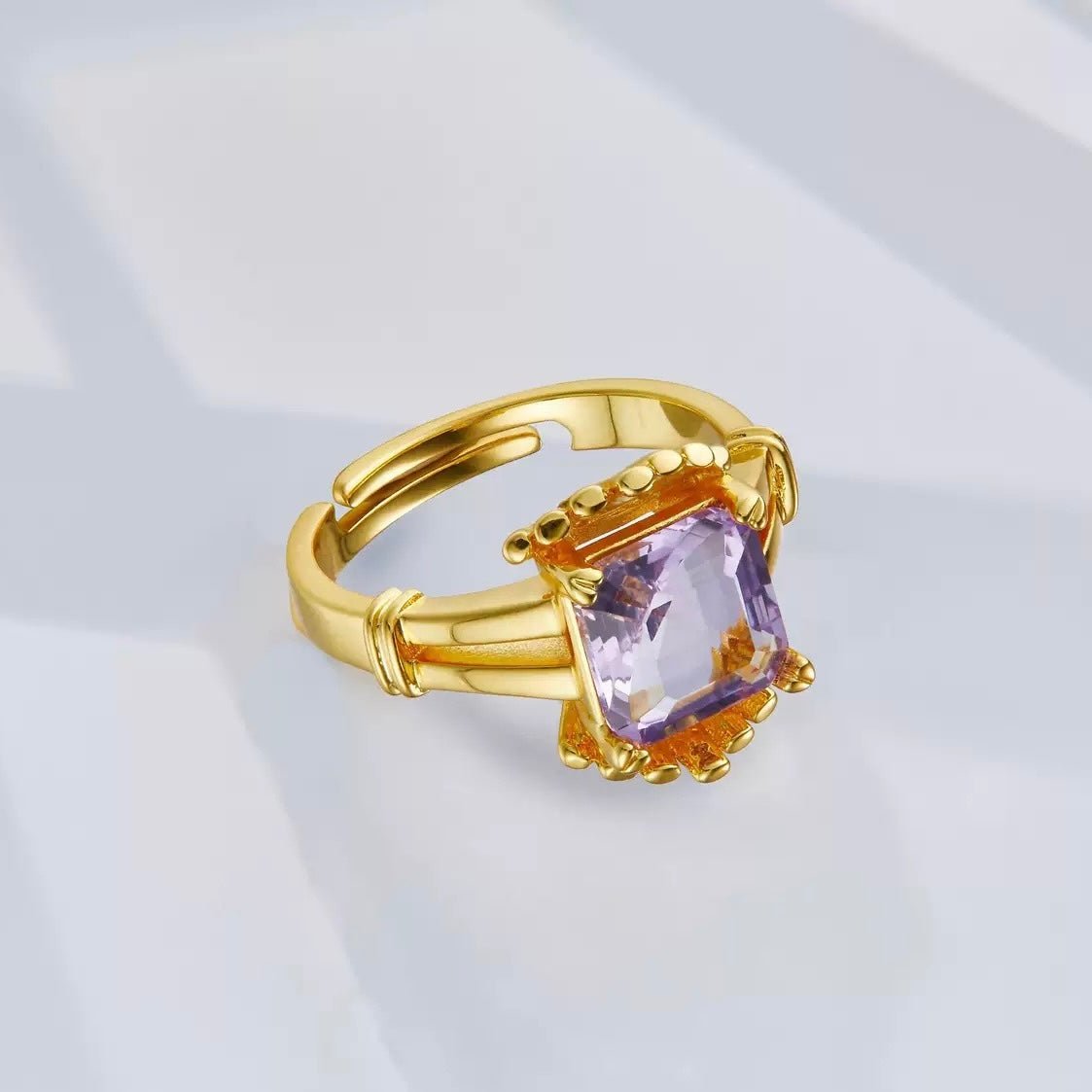 Lilac Crown Ring