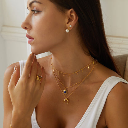 Midnight Drop Necklace