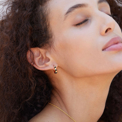Noir Essence Hoops