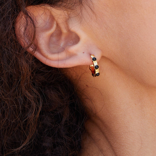 Noir Essence Hoops