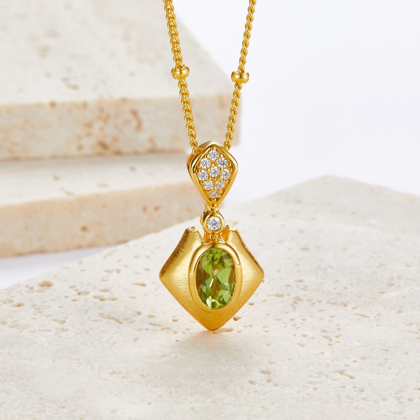Olive Talisman Necklace