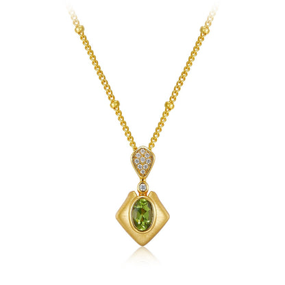 Olive Talisman Necklace