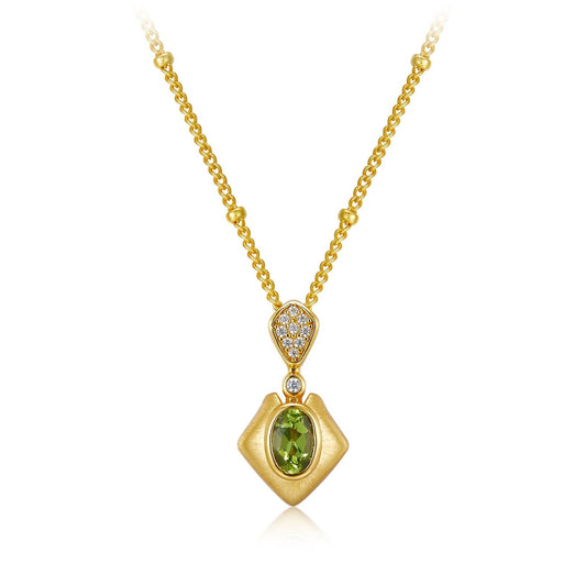 Olive Talisman Necklace