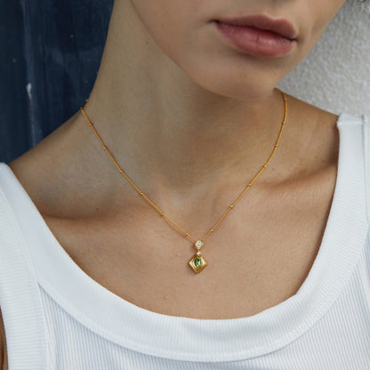 Olive Talisman Necklace