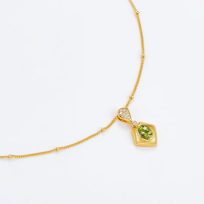 Olive Talisman Necklace