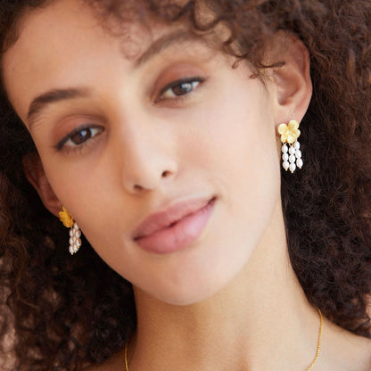 Pearl Cascade Earrings
