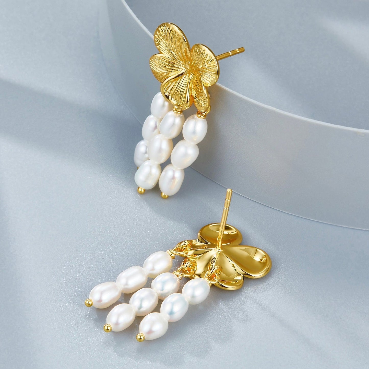 Pearl Cascade Earrings