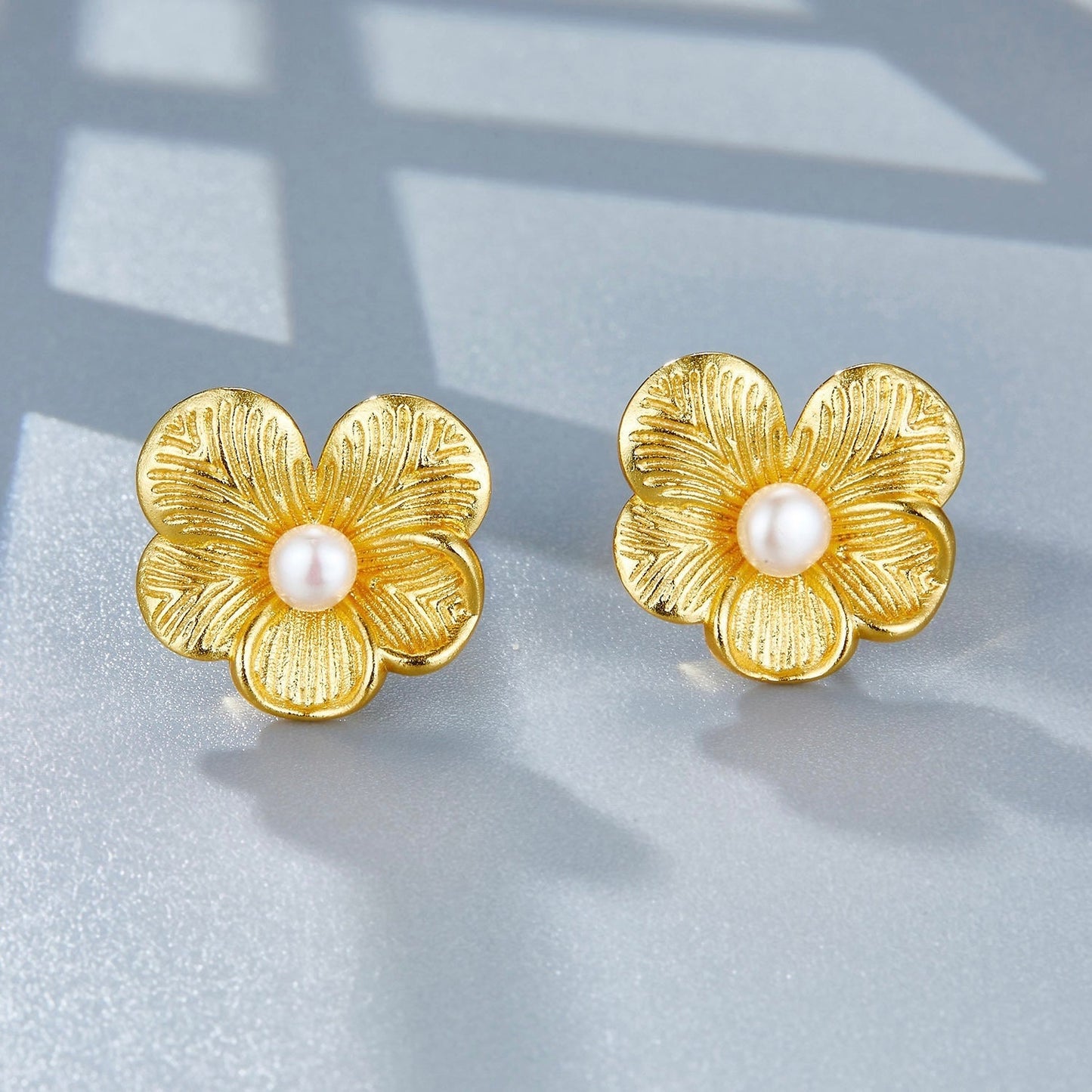 Petal Pearl Studs