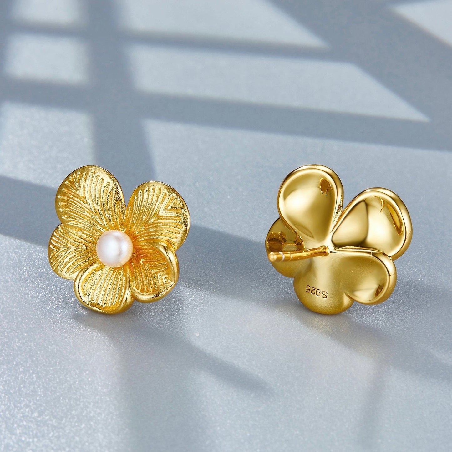 Petal Pearl Studs