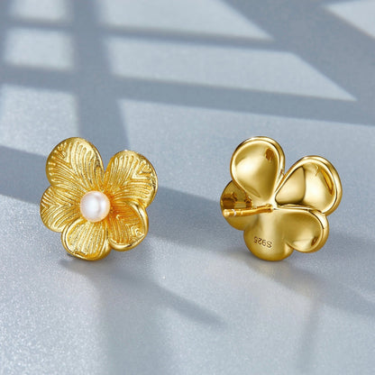 Petal Pearl Studs