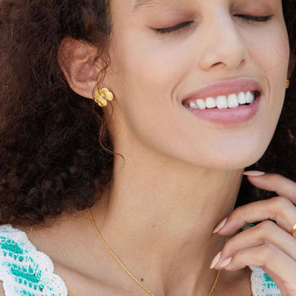 Petal Pearl Studs
