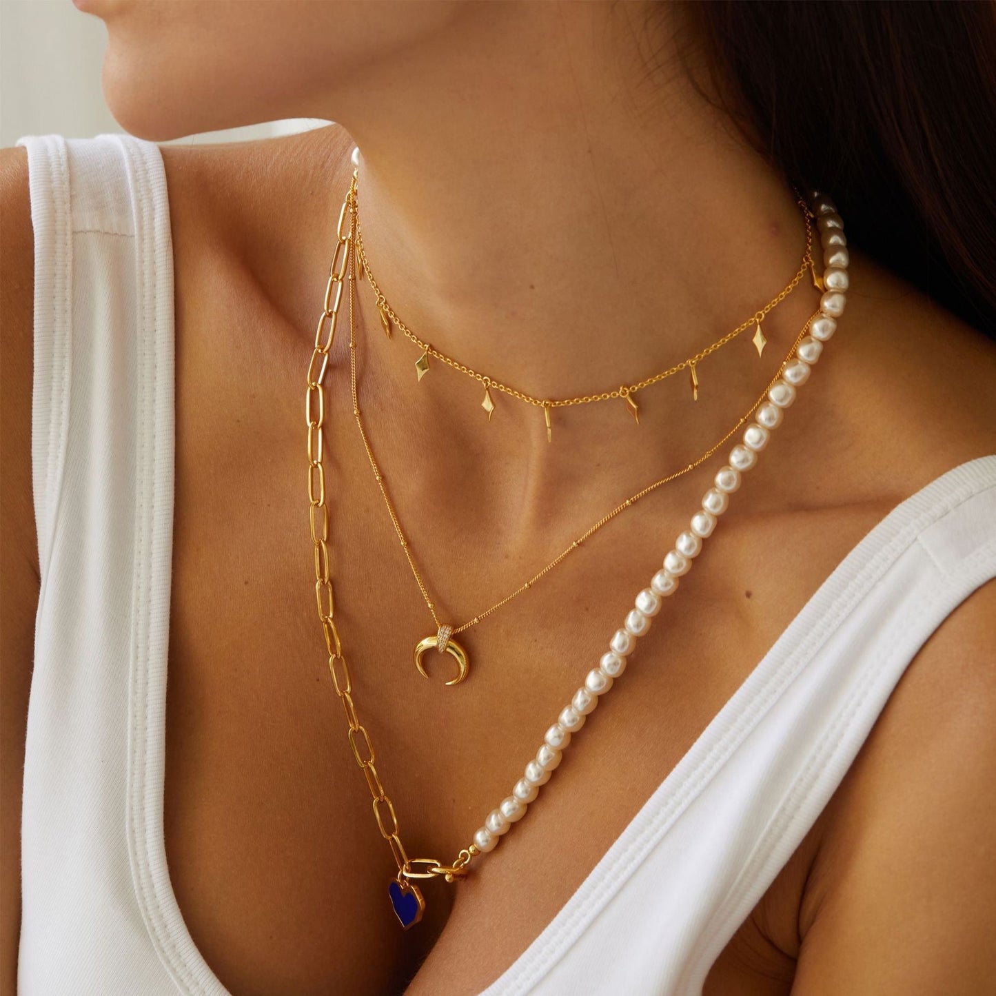 Radiant Horn Necklace