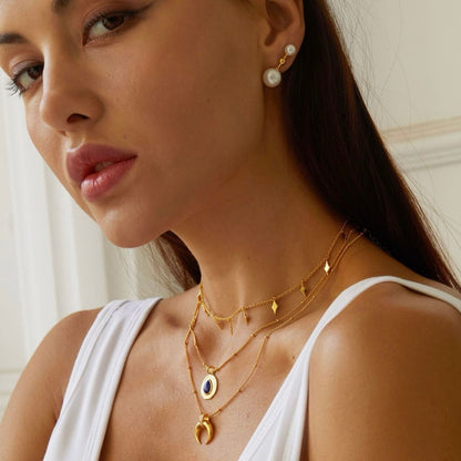 Radiant Horn Necklace