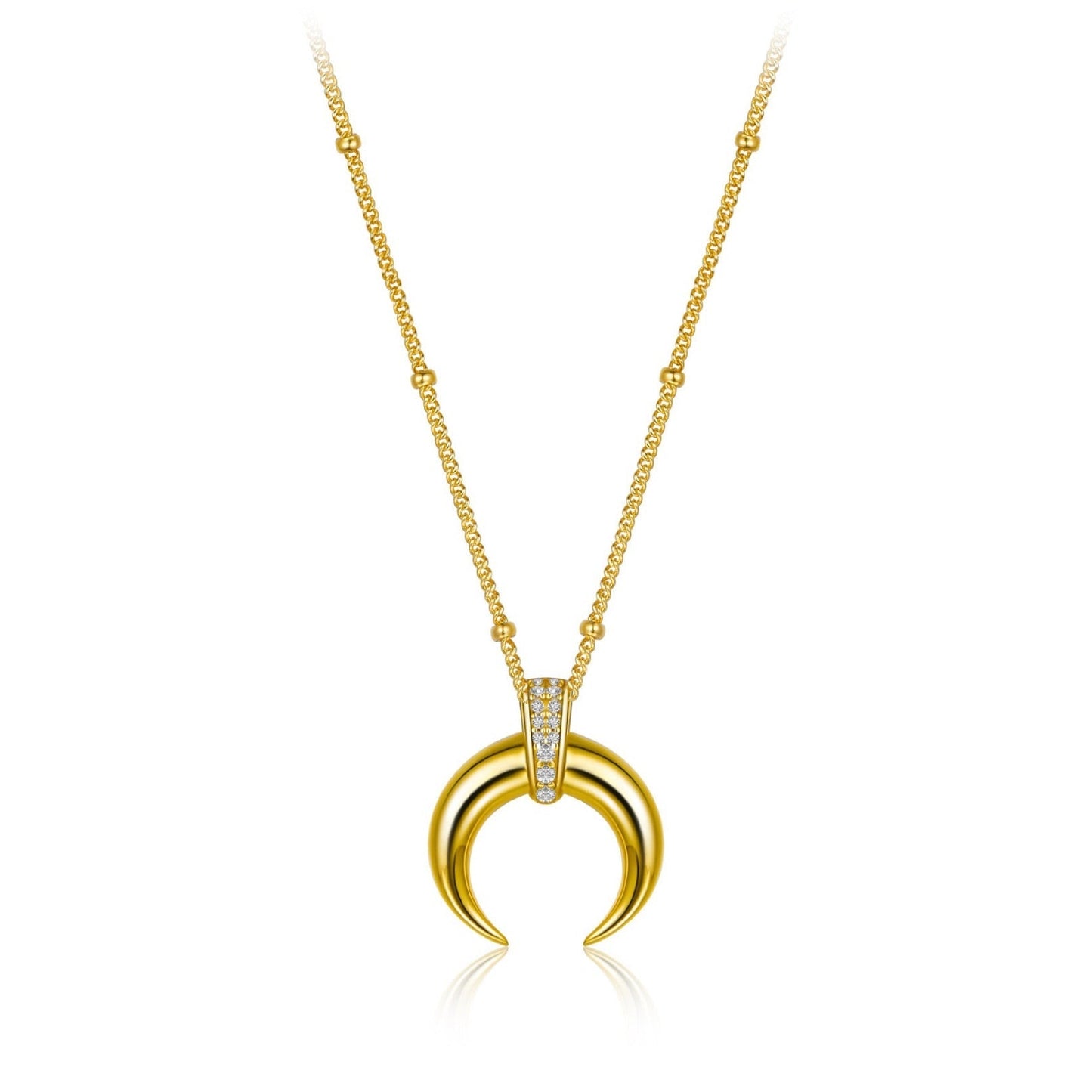 Radiant Horn Necklace