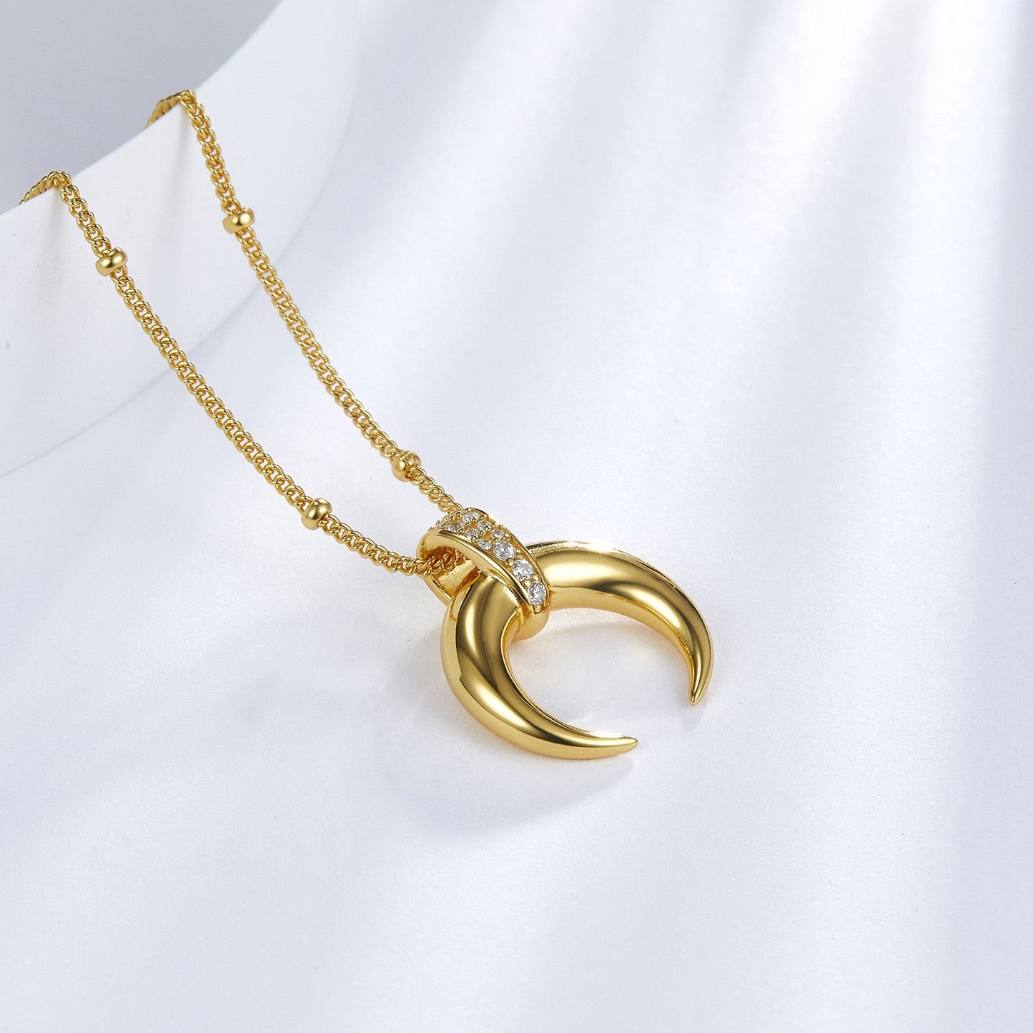 Radiant Horn Necklace