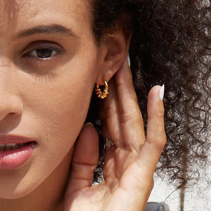 Roma Twist Hoops