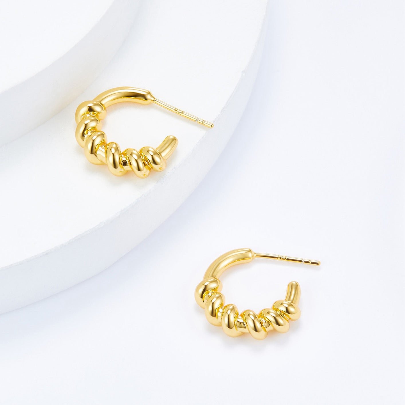 Roma Twist Hoops