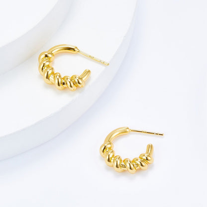 Roma Twist Hoops