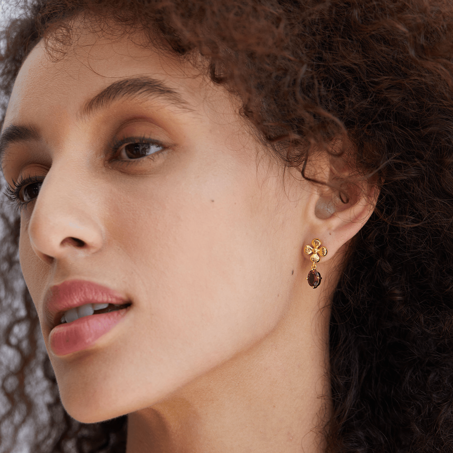 Rouge Fleur Earrings