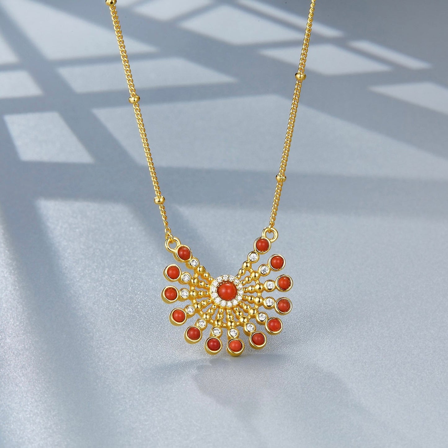 Solstice Medallion Necklace