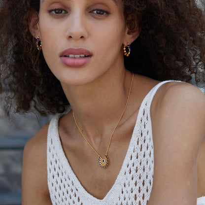 Solstice Medallion Necklace