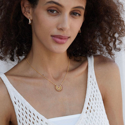 Solstice Medallion Necklace