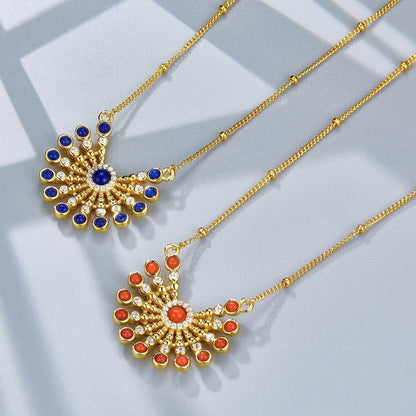Solstice Medallion Necklace