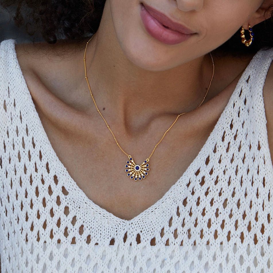 Solstice Medallion Necklace