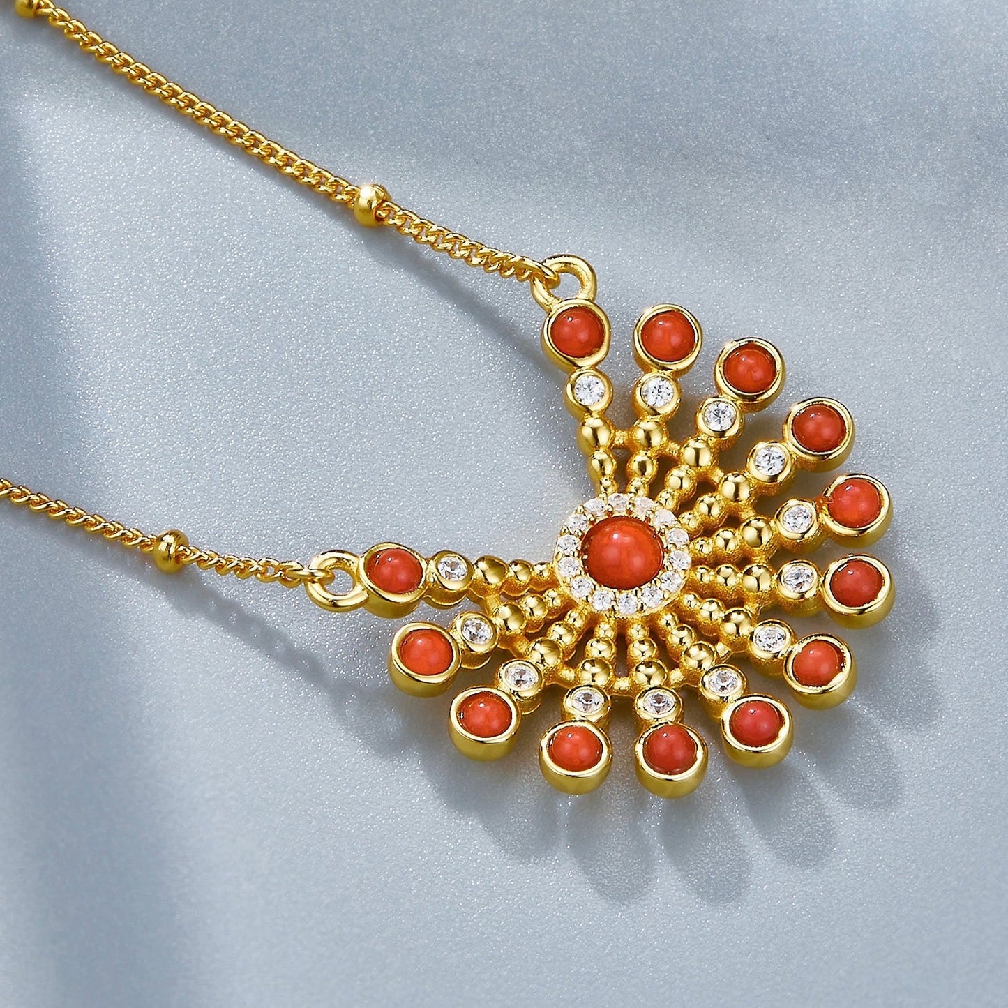 Solstice Medallion Necklace